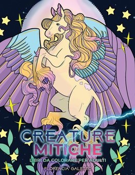 Creature Mitiche libri da colorare per adulti