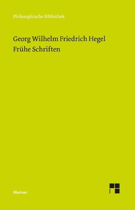 Frühe Schriften