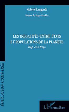 Les inégalités entre états et populations de la planète