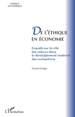 De l'éthique en économie