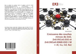 Croissance des couches minces de ZnO, Zn0.95Co0.05O et Zn0.90Co0.05M0.05O ( M = Al, Cu, Cd, Na)