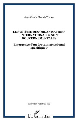 Le système des organisations internationales non gouvernementales