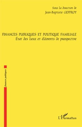 Finances publiques et politique familiale