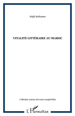 Vitalité littéraire au Maroc