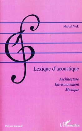 Lexique d'acoustique