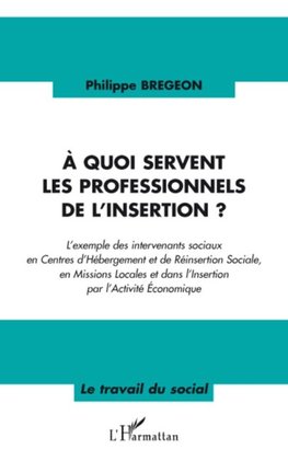 A quoi servent les professionnels de l'insertion ?