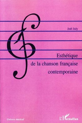 Esthétique de la chanson française contemporaine