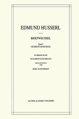 Edmund Husserl Briefwechsel