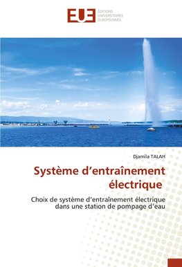 Système d'entraînement électrique