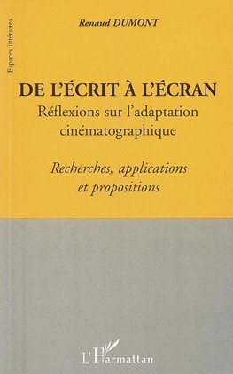 De l'écrit a l'écran