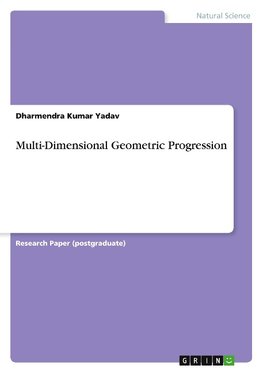 Multi-Dimensional Geometric Progression