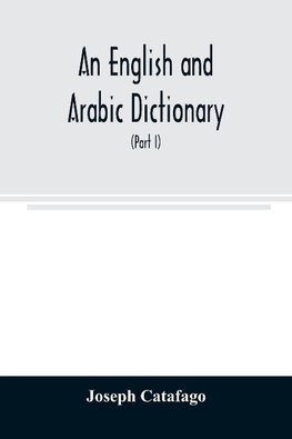 An English and Arabic dictionary