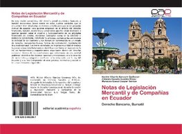 Notas de Legislación Mercantil y de Compañías en Ecuador