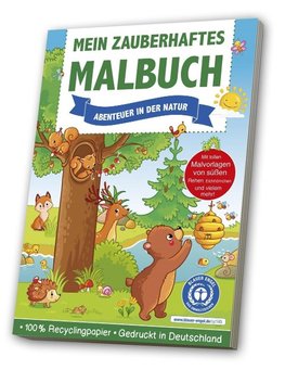 Mein zauberhaftes Malbuch: Abenteuer in der Natur