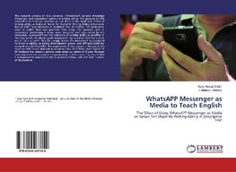 WhatsAPP Messenger as Media to Teach English