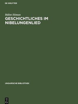 Geschichtliches im Nibelungenlied