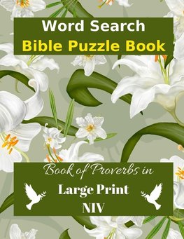 Word Search Bible Puzzle