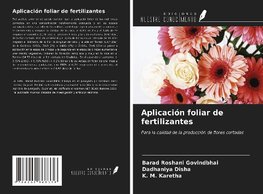 Aplicación foliar de fertilizantes