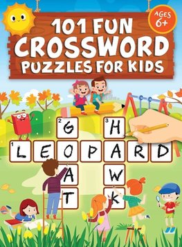 101 Fun Crossword Puzzles for Kids