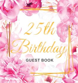 25th Birthday Guest Book