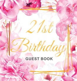 21st Birthday Guest Book