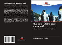 Que puis-je faire pour mon pays?