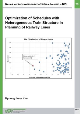 Optimization of Schedules with  Heterogeneous Train Structure in Plan-ning  of Railway Lines