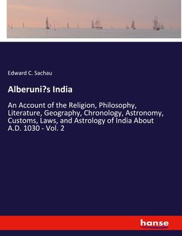 Alberuni's India