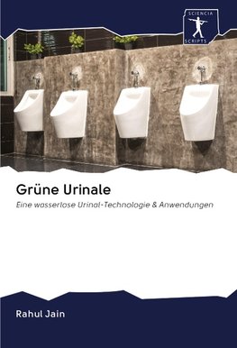 Grüne Urinale