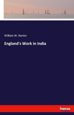 England's Work in India