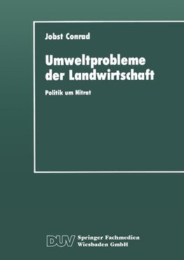 Umweltprobleme der Landwirtschaft