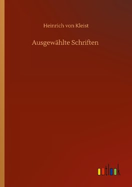 Ausgewählte Schriften