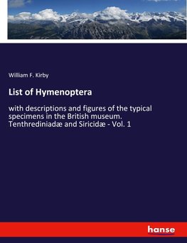 List of Hymenoptera