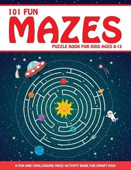 Maze Puzzle Book for Kids 4-8