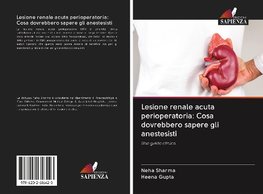 Lesione renale acuta perioperatoria: Cosa dovrebbero sapere gli anestesisti