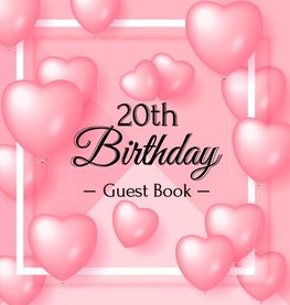 20th Birthday Guest Book