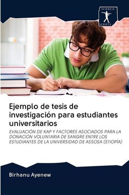 Ejemplo de tesis de investigación para estudiantes universitarios