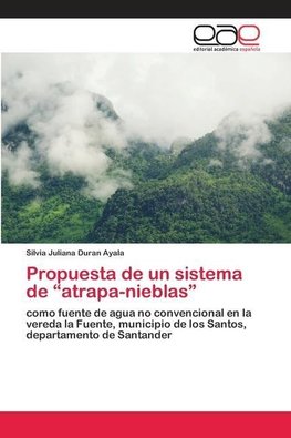 Propuesta de un sistema de "atrapa-nieblas"