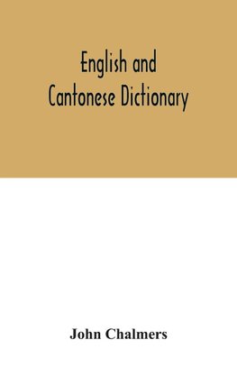 English and Cantonese dictionary