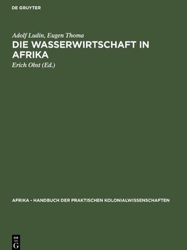 Die Wasserwirtschaft in Afrika