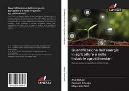 Quantificazione dell'energia in agricoltura e nelle industrie agroalimentari