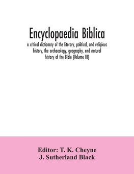 Encyclopaedia Biblica