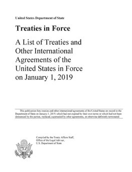 Treaties in Force 2019