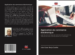 Application de commerce électronique