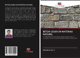 BÉTON LÉGER EN MATÉRIAU NATUREL