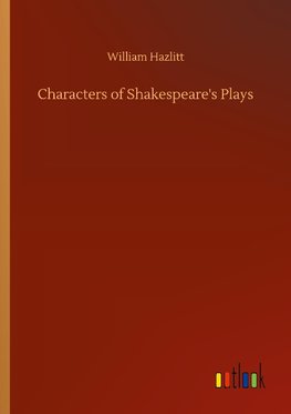 Characters of Shakespeare's Plays