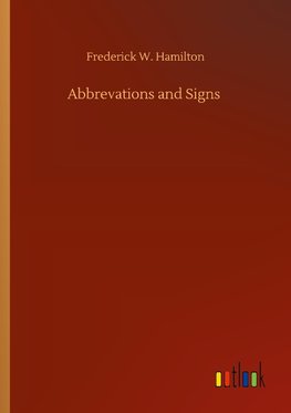 Abbrevations and Signs