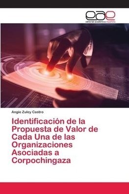 Identificación de la Propuesta de Valor de Cada Una de las Organizaciones Asociadas a Corpochingaza