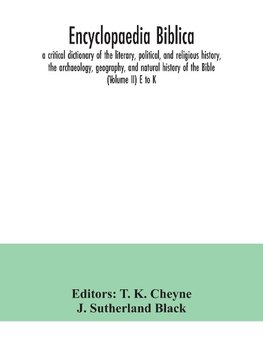 Encyclopaedia Biblica