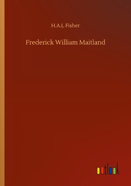 Frederick William Maitland